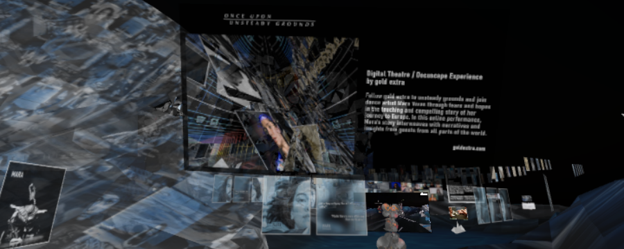 screenshot digital memory room (lobby)