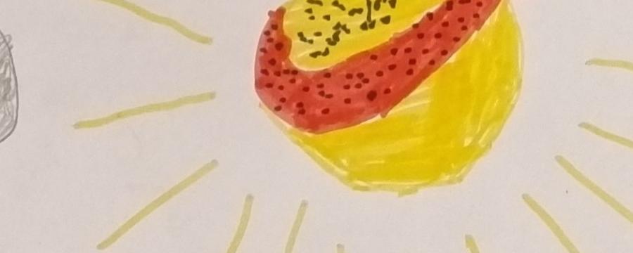 draft of a mars-city-flag